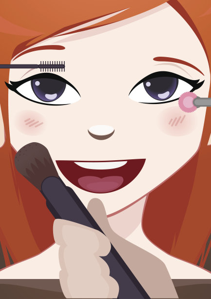 脸部特写图片下载