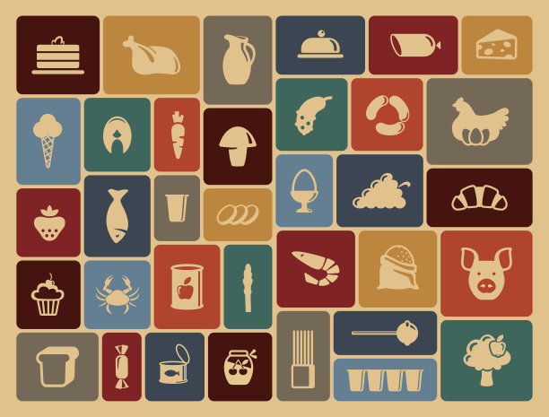 食物图标图片下载