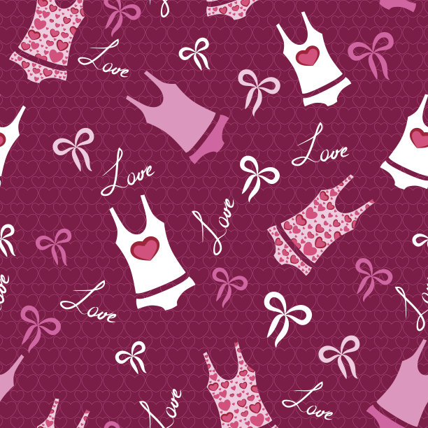 无缝的情人节模式。图片下载