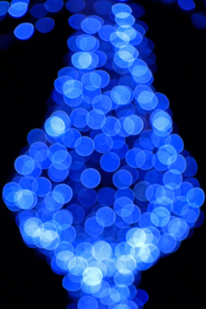 蓝色圆的抽象背景图片下载