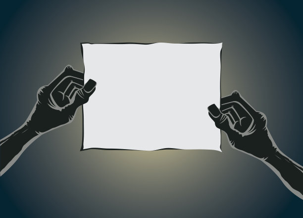 僵尸手握旧纸无文字图片下载