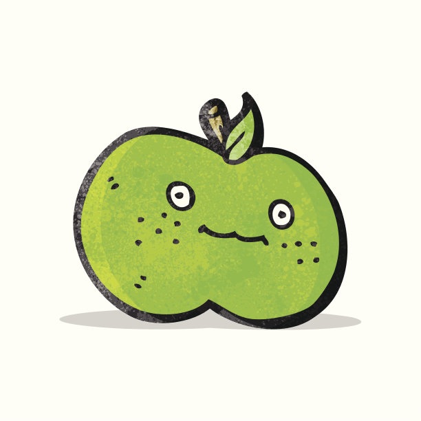 可爱的卡通苹果图片下载
