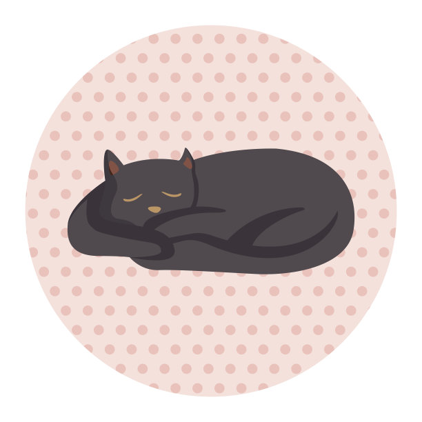 动物猫卡通主题元素图片下载