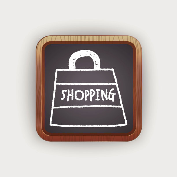 购物袋涂鸦图片下载