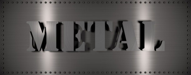 带有“金属”字样的钢板图片下载