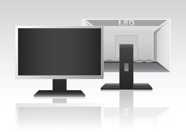 高清晰度LED显示器。图片下载