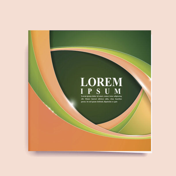 现代书籍封面模板设计图片下载