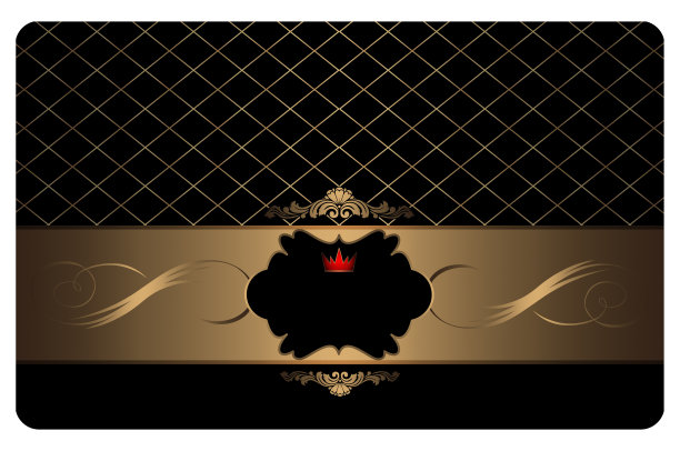 商务或礼品卡模板。图片下载