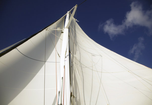 帆和桅杆从下面图片下载