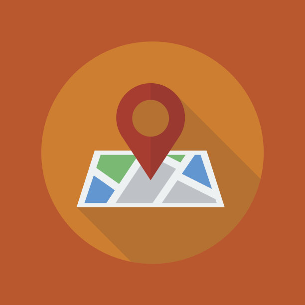 旅游平图标。地图图片下载