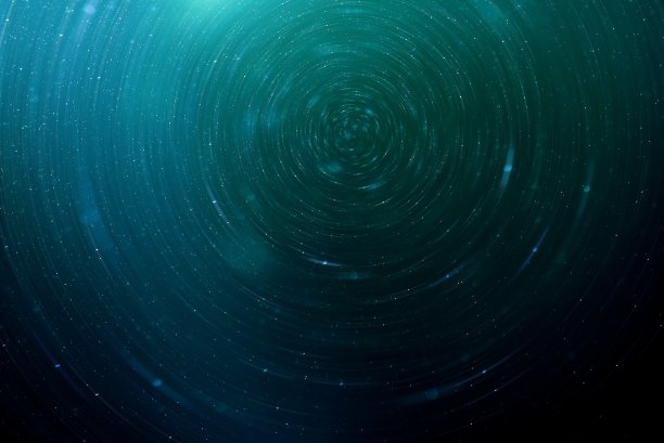 蓝色抽象科幻小说的未来背景图片下载