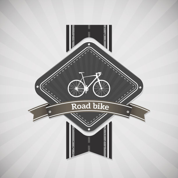 公路自行车。图片下载