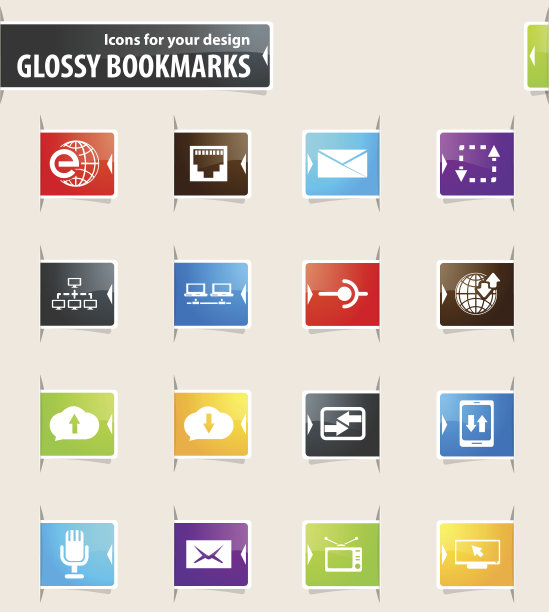 沟通书签图标图片下载