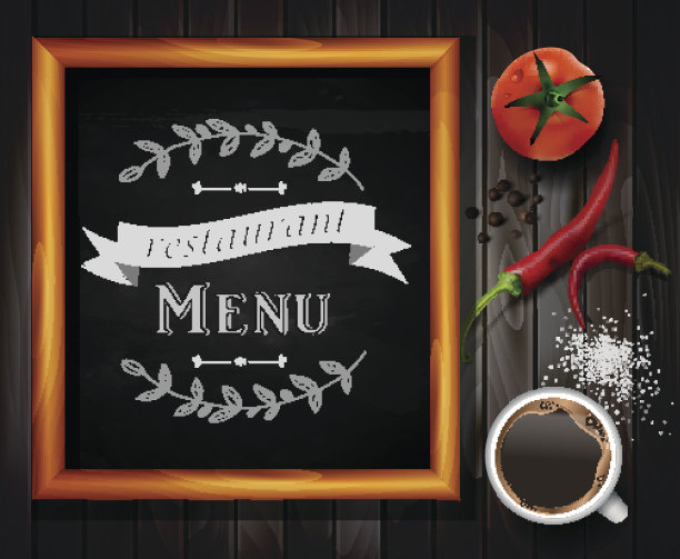 菜单上黑板图片下载