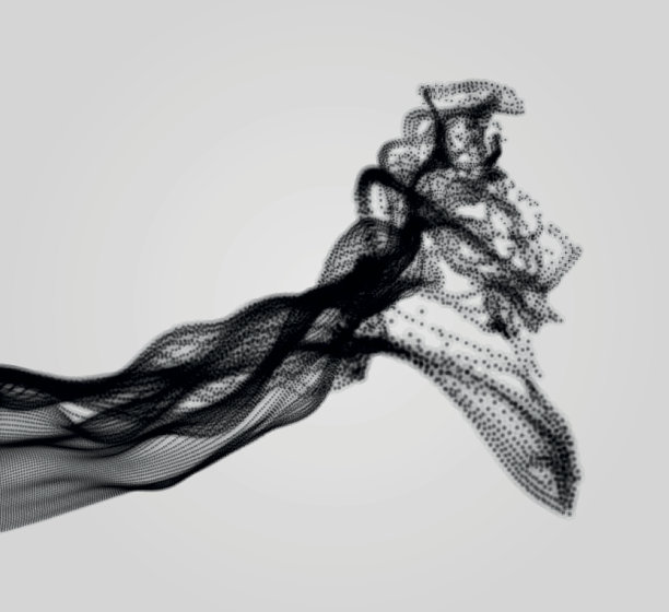 水溅模仿。带有动态发射粒子的数组。图片下载