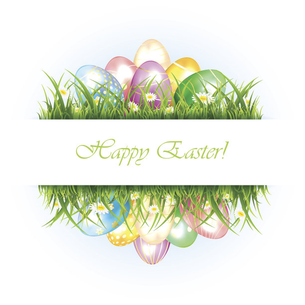 抽象的复活节背景图片下载