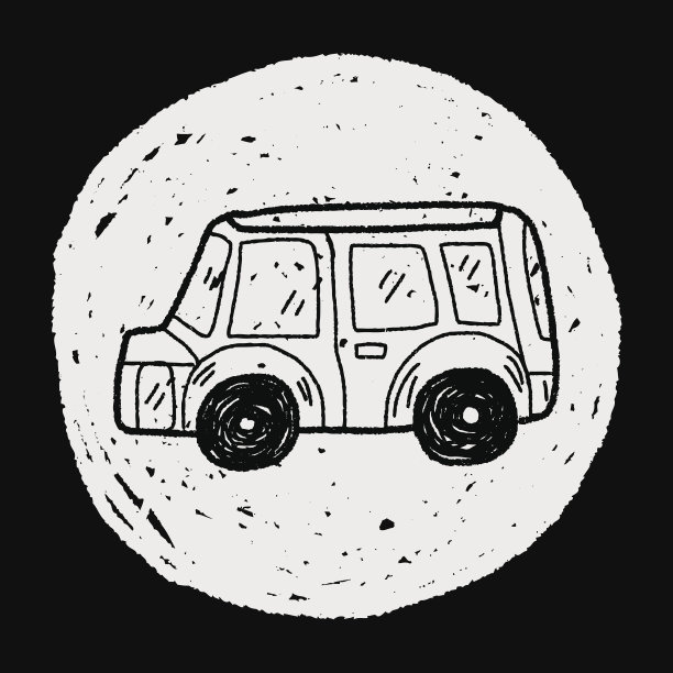 汽车涂鸦图片下载