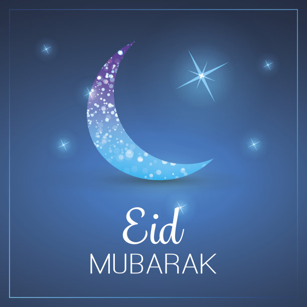 宰牲节-月亮在天空图片下载