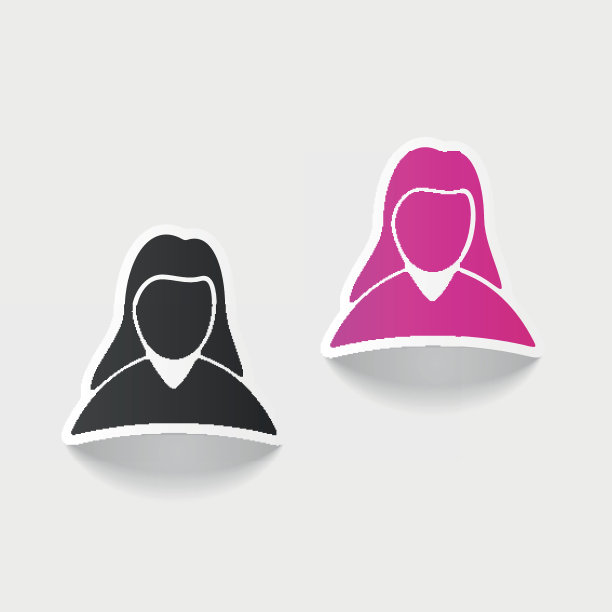 写实设计元素:女人图片下载