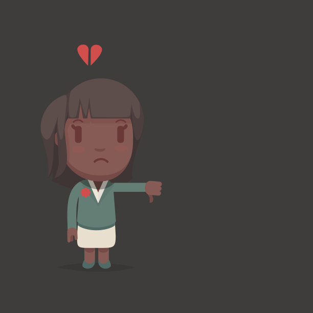 可爱的美国黑人女人图片下载