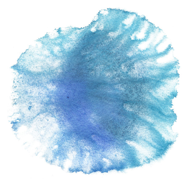 水彩泡沫元素图片下载