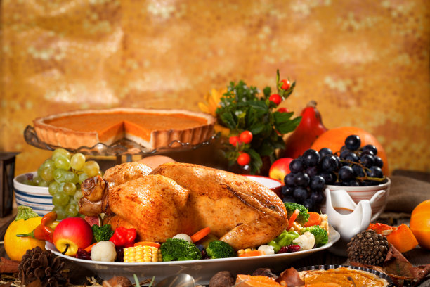 感恩节晚餐图片下载