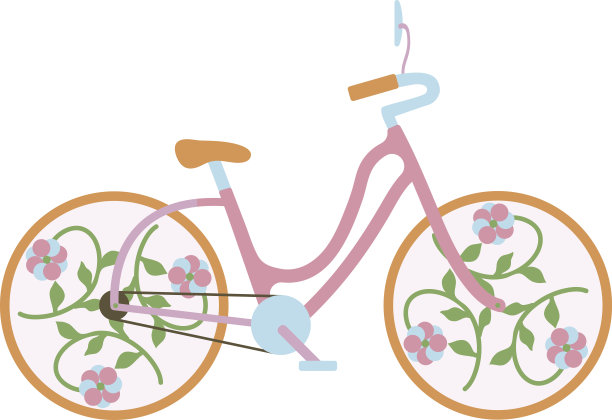 老式的旧单车图片下载