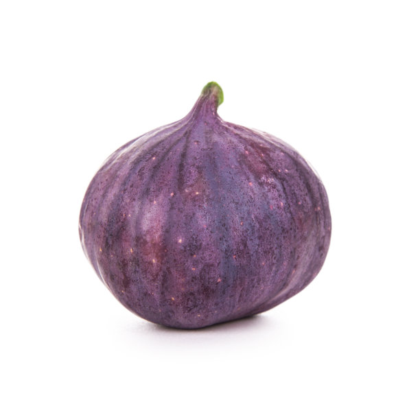 白色背景上的无花果。剪切路径图片下载