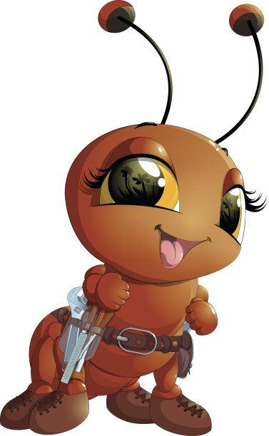 帅气勤劳的蚂蚁图片下载