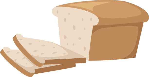 面包片矢量图图片下载