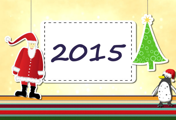 可爱的圣诞老人图片下载