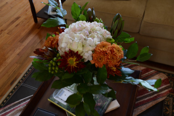 秋天花花束图片下载