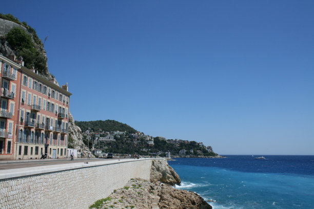 法国尼斯海滩图片下载