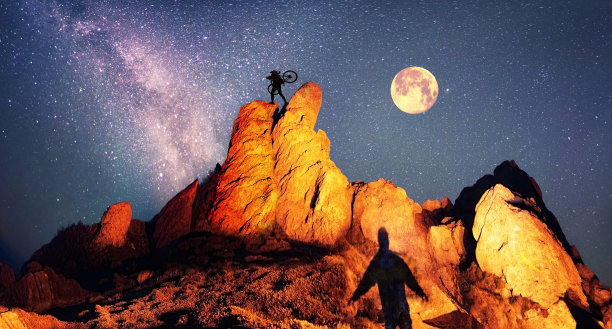 自行车的冒险图片下载