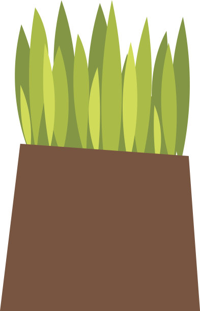 草与地球矢量插图图片下载
