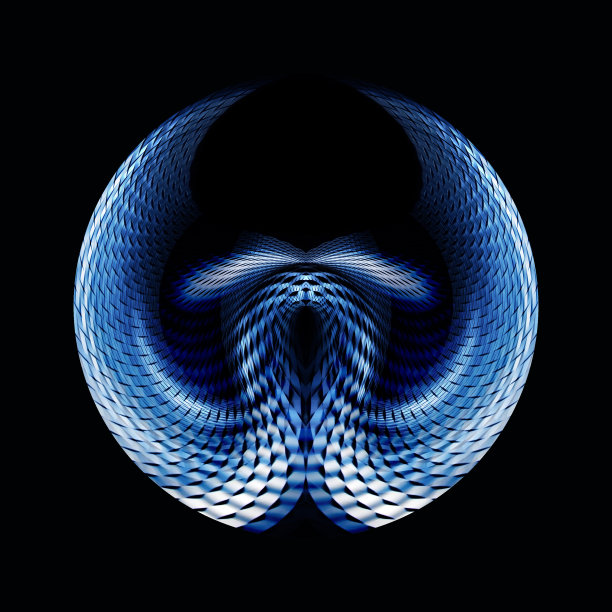 高科技的蝙蝠或神奇的无人机。抽象的飞行动物或物体。图片下载