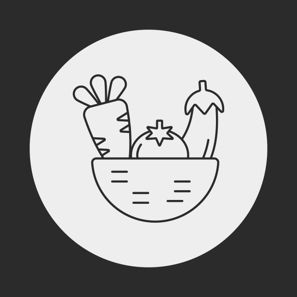 蔬菜行图标图片下载