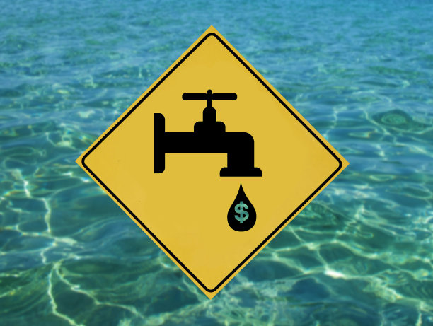 漏水水龙头图示图片下载