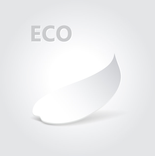 Eco折纸叶。说明,图片下载