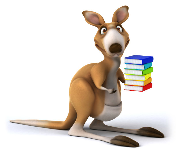 有趣的袋鼠图片下载