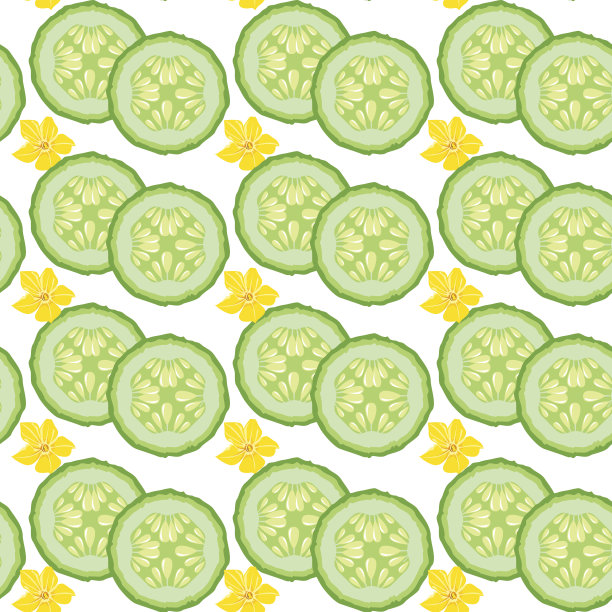 黄瓜无缝素材图片