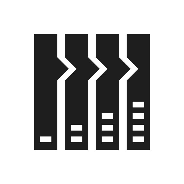 在白色背景上的流程图图标。图片下载