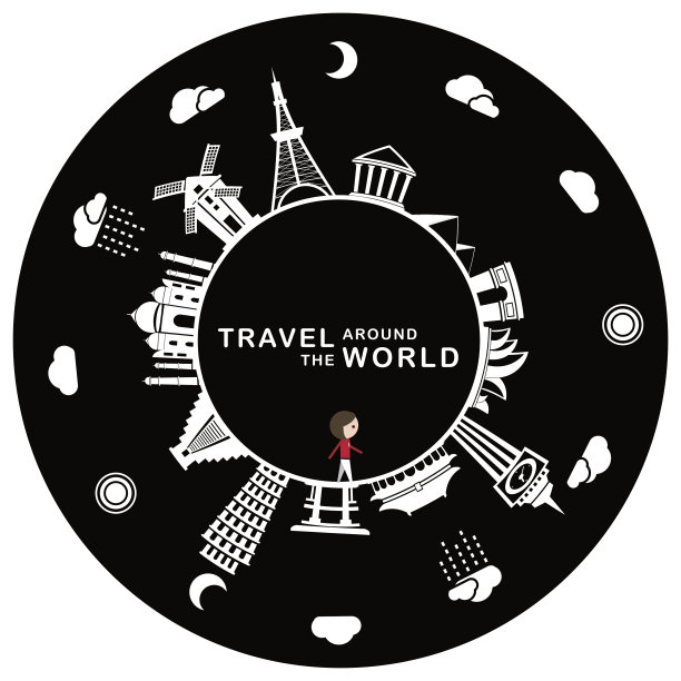 环游世界图片下载