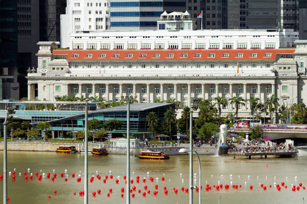 新加坡的海湾长廊图片下载