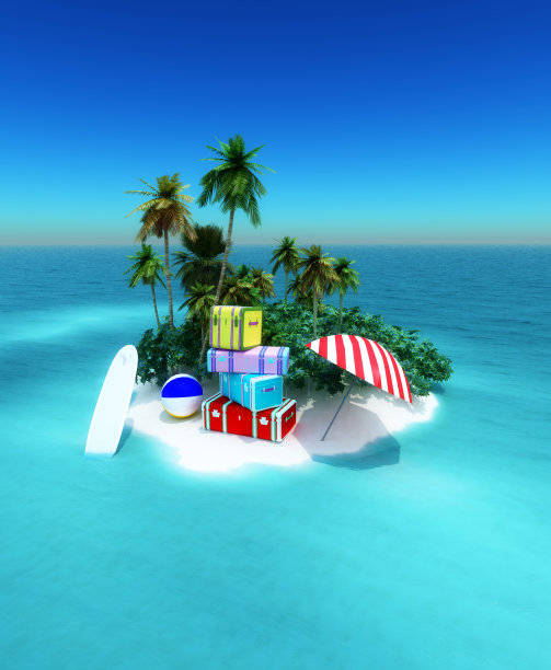 热带岛屿图片下载