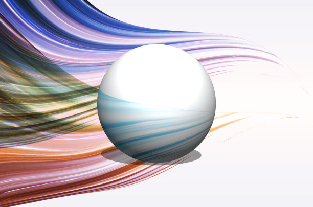 球面和射线图片下载