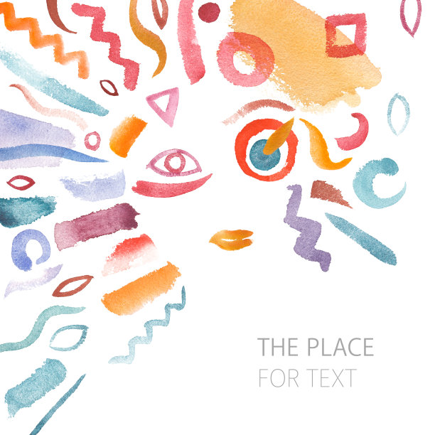 水彩的脸图片下载