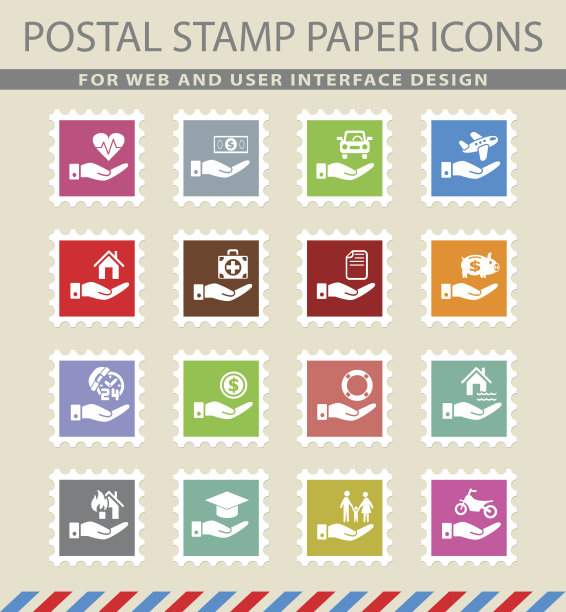 保险图标集图片下载