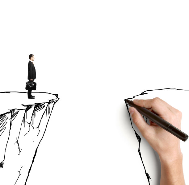 商人在岩石图片下载