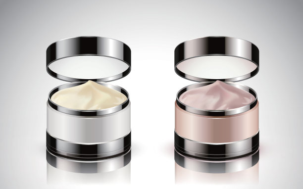 玻璃面霜瓶图片下载